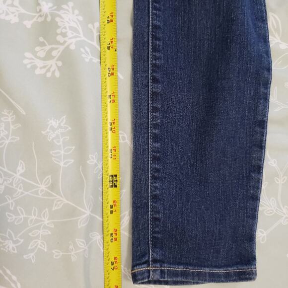 Paige Verdugo Mid-Rise Ankle Skinny Jeans. Dark wash sz 25 - Picture 9 of 12